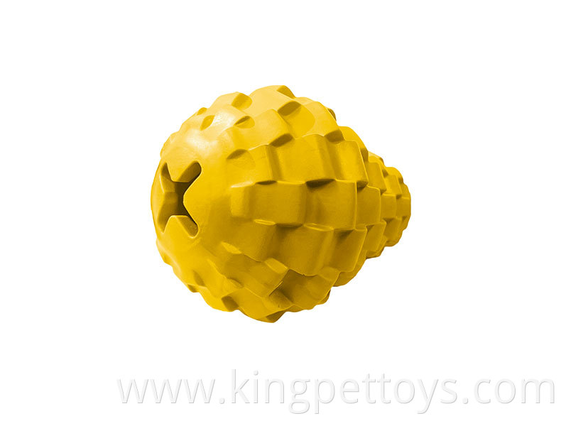 Interactive Rubber Dog Toy Ball